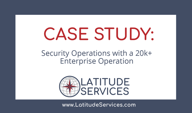 Security Operations with a 20k+ Enterprise Organization